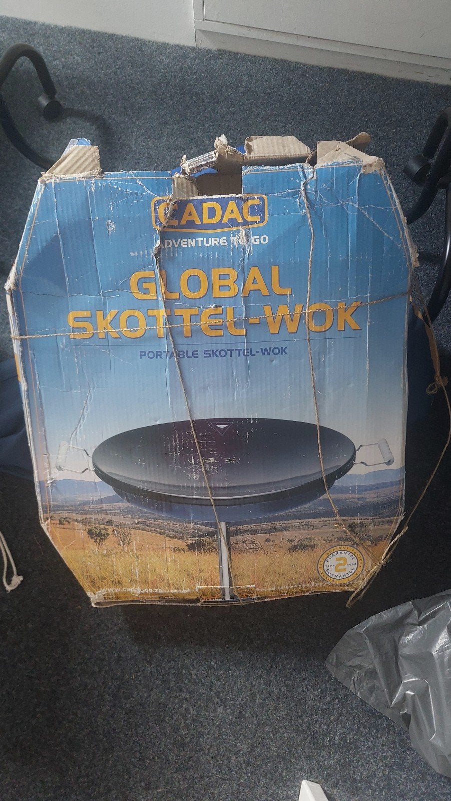 Skottel- Wok, Ophalen