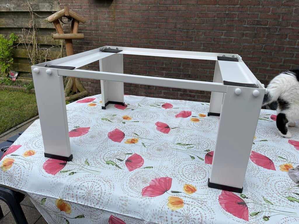 Wasmachine verhoger - Wit, stevig en stabiel, Witgoed en Apparatuur, Onderdelen en Toebehoren, Ophalen, Zo goed als nieuw