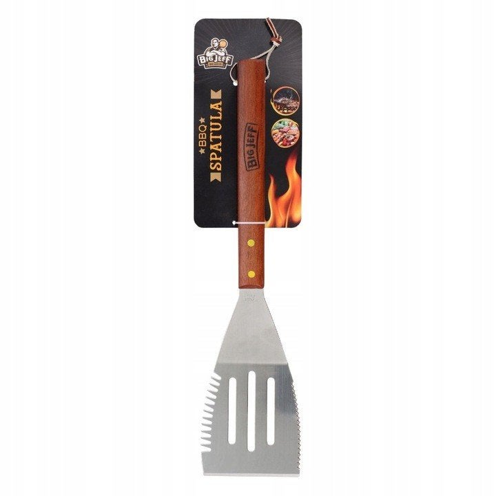 🔥Nieuw: Big jeff barbecue spatel - Burger time🏷️€5,-, Ophalen of Verzenden, Nieuw, Big Jeff