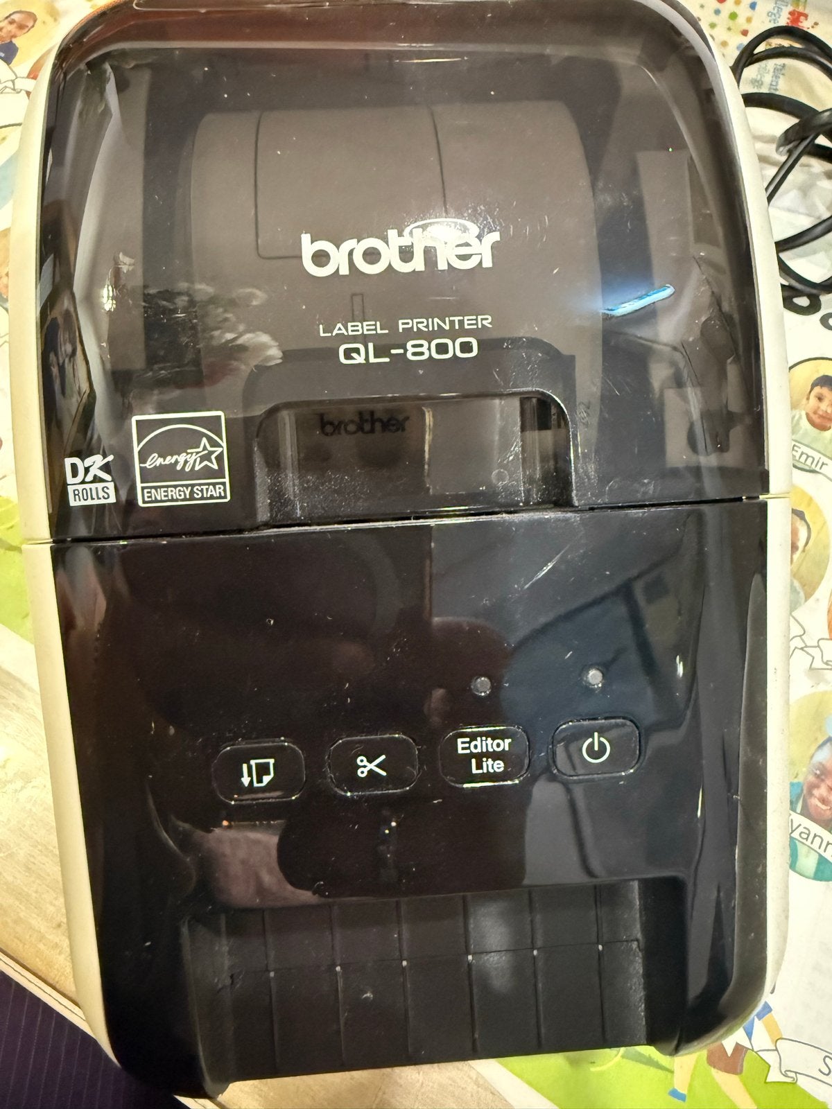 Brother QL-800 labelprinter - Werkt goed, Ophalen, Zwart-en-wit printen, Gebruikt, Printer