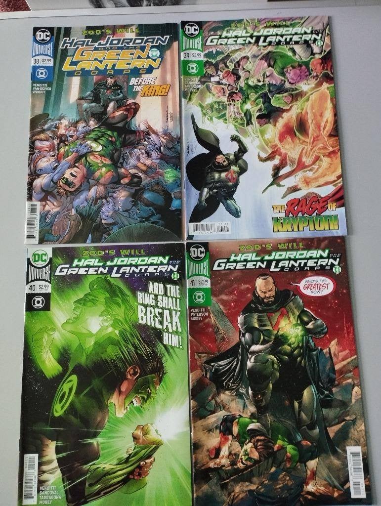 Hal jordan and the green lantern corps, Ophalen, Amerika, Nieuw, Meerdere comics