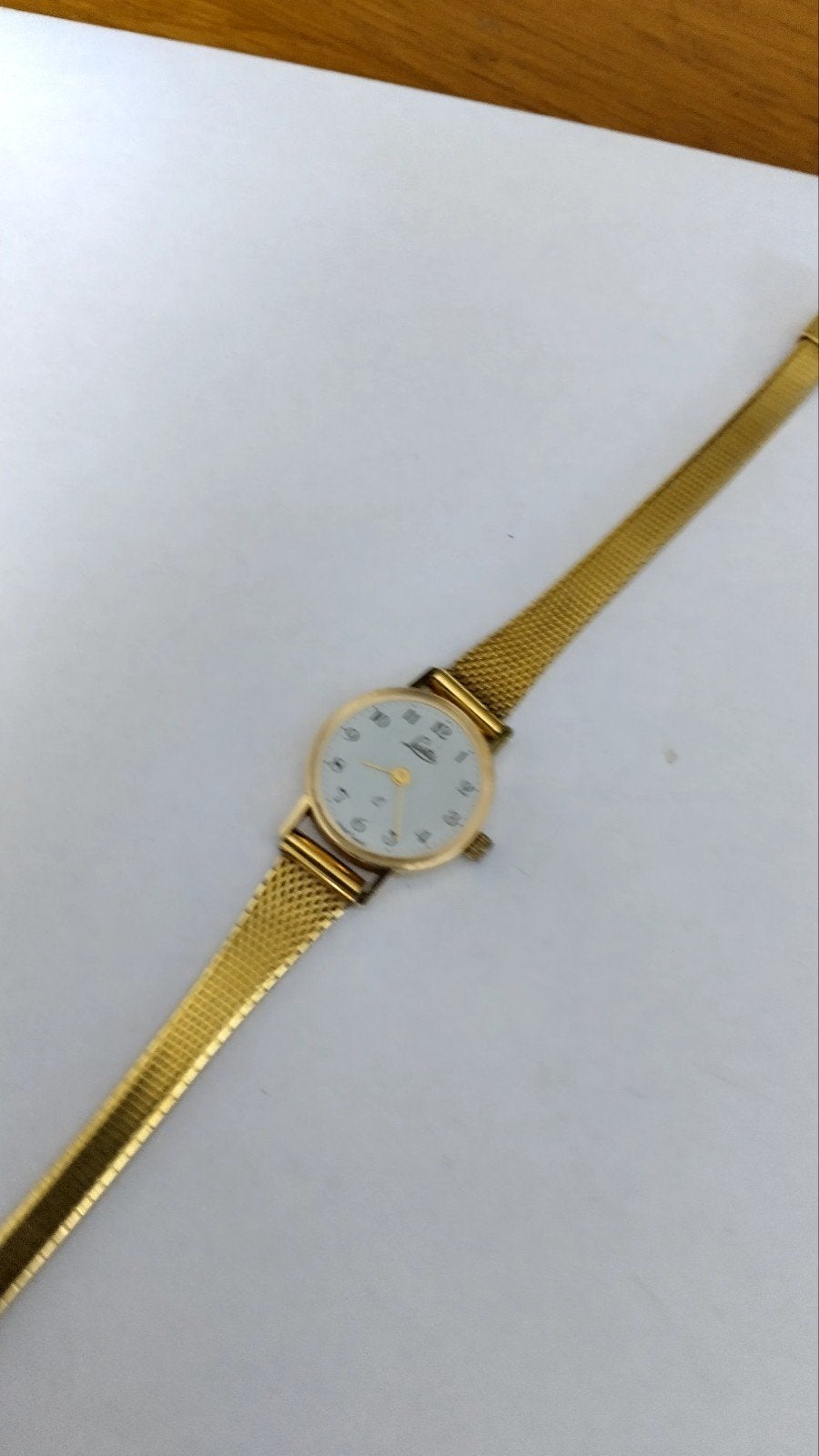 14 karaat gouden Dames  horloge 585, Sieraden, Tassen en Uiterlijk, Horloges | Dames, Overige merken, Ophalen of Verzenden, Zo goed als nieuw