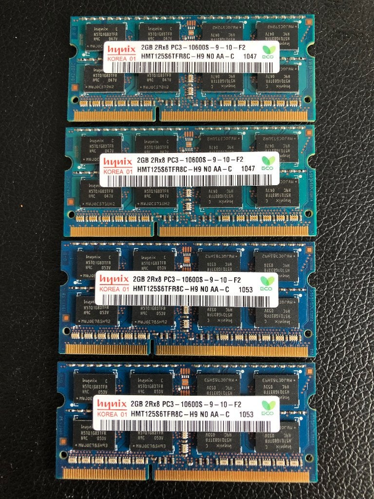 Hynix 8 Gb 2Rx8 DDR3 SO-DIMM HMT125S6TFR8C-H9, Gebruikt, 8 GB, DDR3, Ophalen of Verzenden