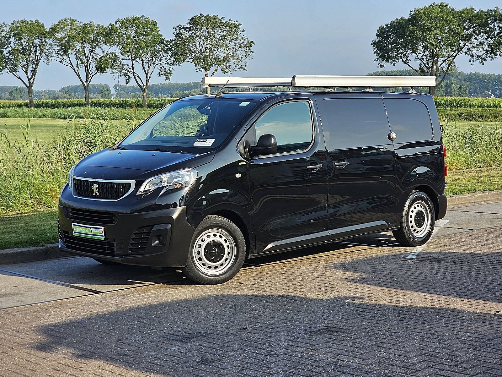PEUGEOT EXPERT 1.6 ac 3-zits euro6, Gebruikt, Euro 6, 95 pk, Zwart