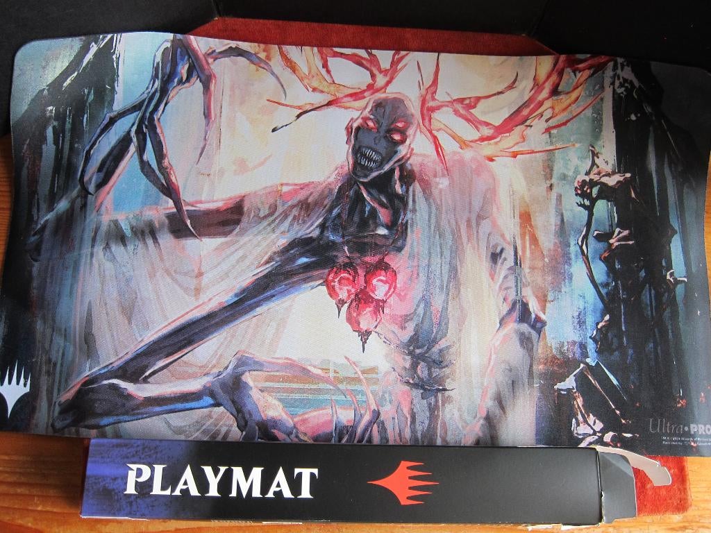 MTG Magic The Gathering Overlord of the Mistmoors Playmat, Hobby en Vrije tijd, Ophalen of Verzenden, Nieuw, Overige typen