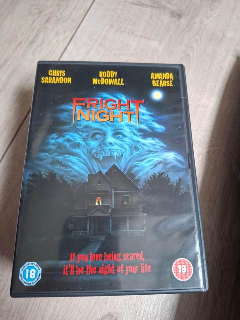 Fright Night DVD - Klassieke Horrorfilm (1985), Cd's en Dvd's, Dvd's | Horror, Gebruikt, Vampiers of Zombies, Vanaf 16 jaar, Ophalen of Verzenden