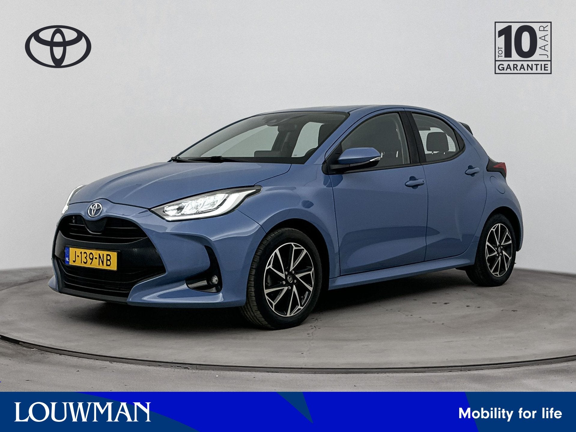 Toyota Yaris 1.5 VVT-i First Edition | Dealer onderhouden |, Auto's, Blauw, Bedrijf, Handgeschakeld, 850 kg