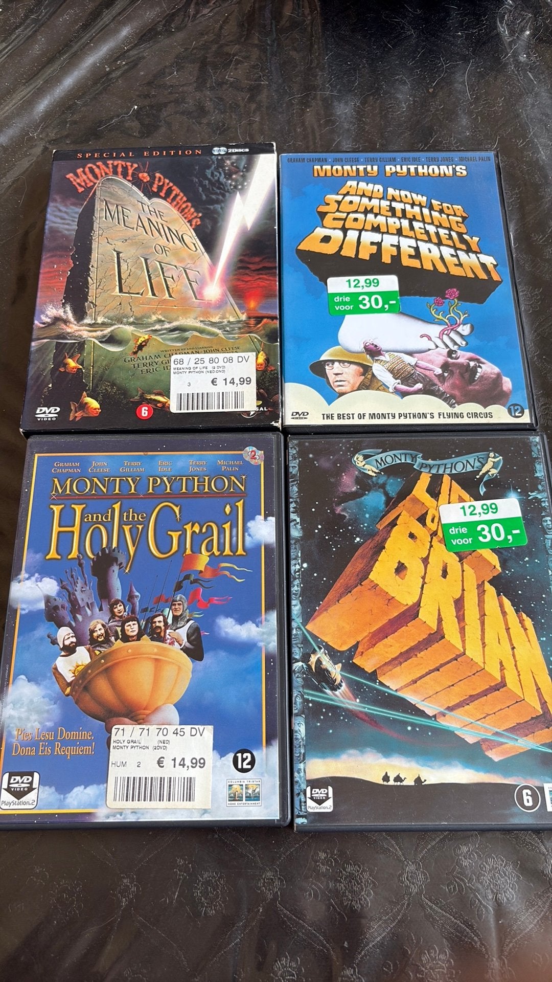 Monty Python set 10 DVD’s, Alle leeftijden, Ophalen of Verzenden, Gebruikt
