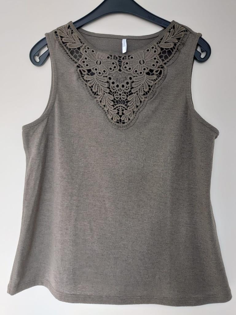 top shirt Only maat S, Only, Verzenden, Zo goed als nieuw, Groen