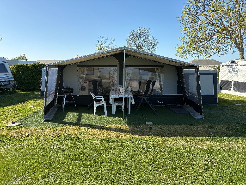 Voortent Ventura Pacific D300 Antrac. G18 + zijtent + luifel, Ophalen, Zo goed als nieuw, Ten Cate All Season 240g/m2, Isabella