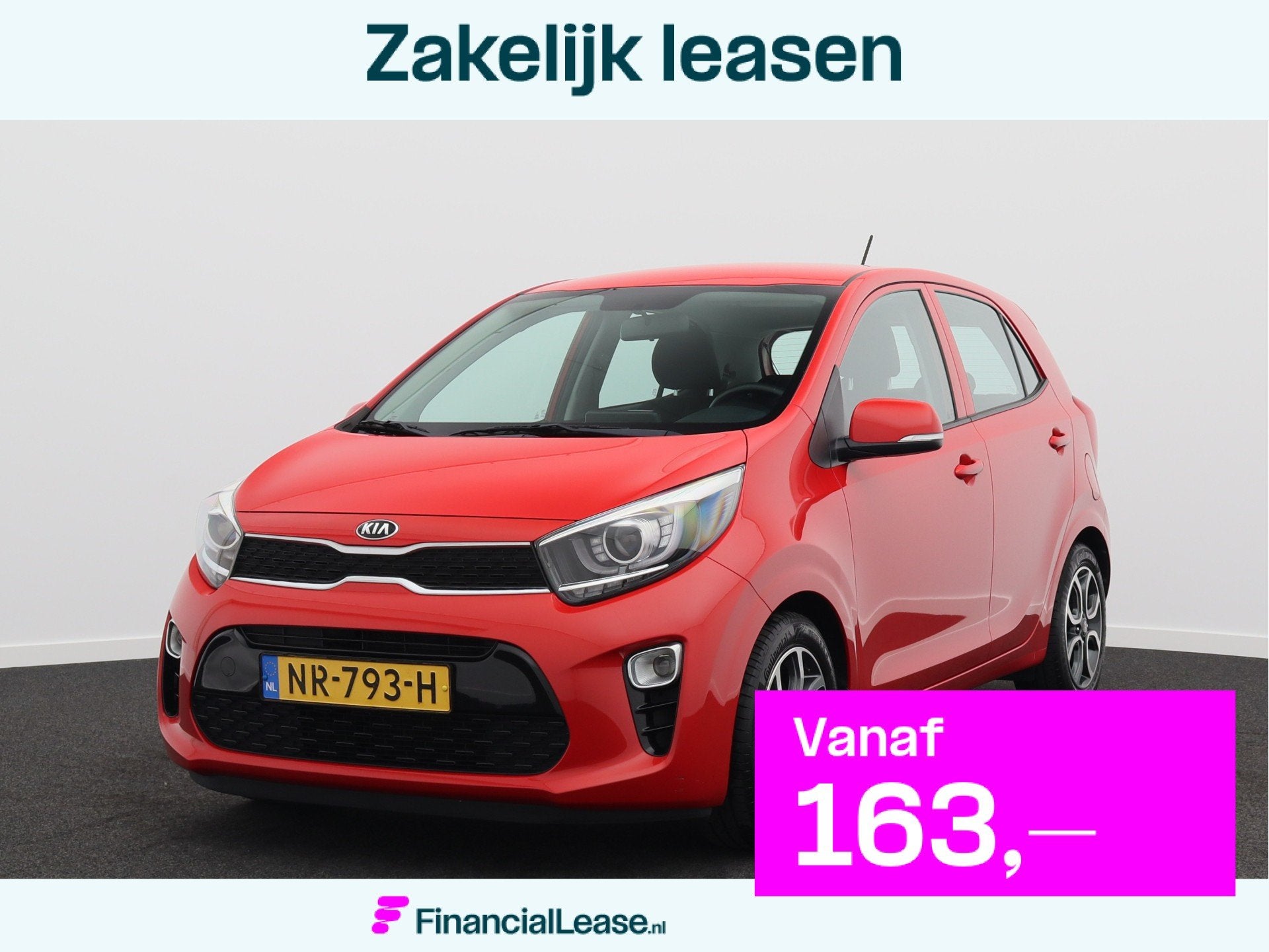 Kia Picanto 1.0 CVVT First Edition/ lage km/ zeer mooi!, Voorwielaandrijving, Stof, Gebruikt, Origineel Nederlands