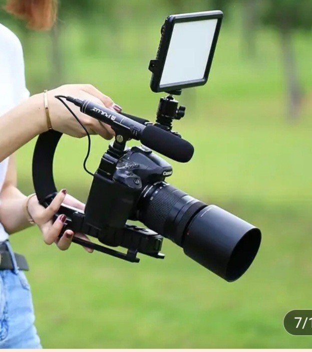 U-Shape Portable Handheld Bracket Stabilisator Kit, Audio, Tv en Foto, Fotografie | Professionele apparatuur, Ophalen of Verzenden