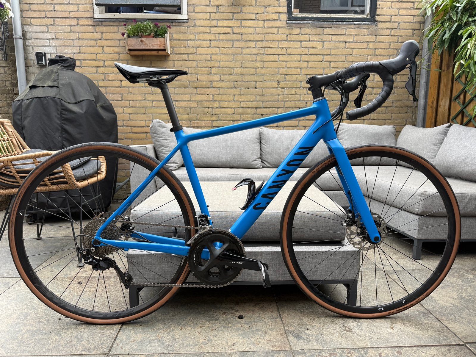 Canyon Endurace 7 AL Disc – Maat S – True Blue (2022), Aluminium, Zo goed als nieuw, Meer dan 20 versnellingen, Schijfrem