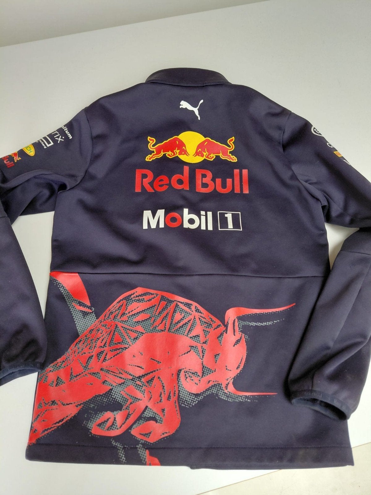 Puma Red Bull Racing Softshell Jas Maat 152, Ophalen, Zo goed als nieuw