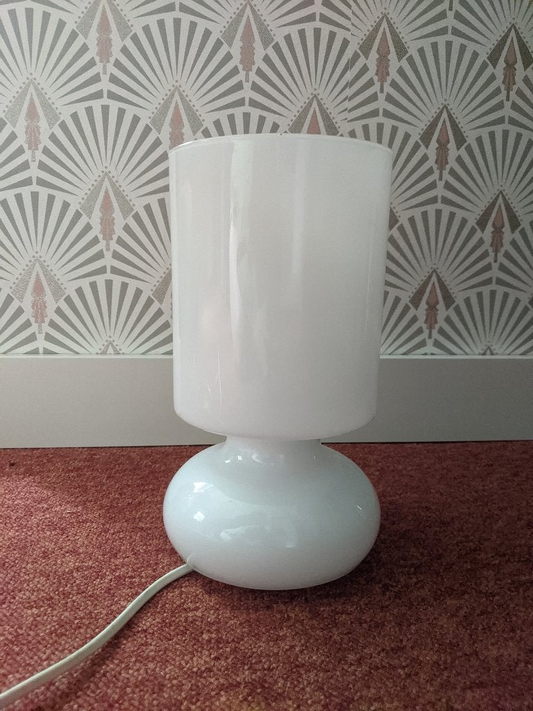 vintage ikea lamp, Vintage, Wit, Ophalen of Verzenden, IKEA