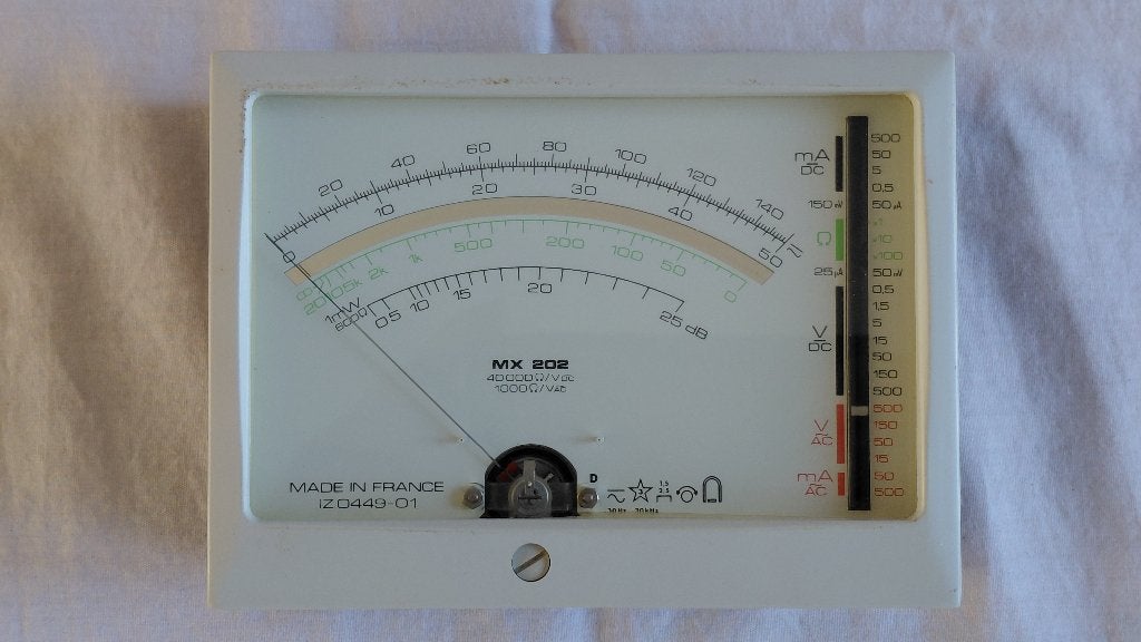 Vintage multimeter Metrix MX202, Verzamelen, Ophalen of Verzenden, Overige typen
