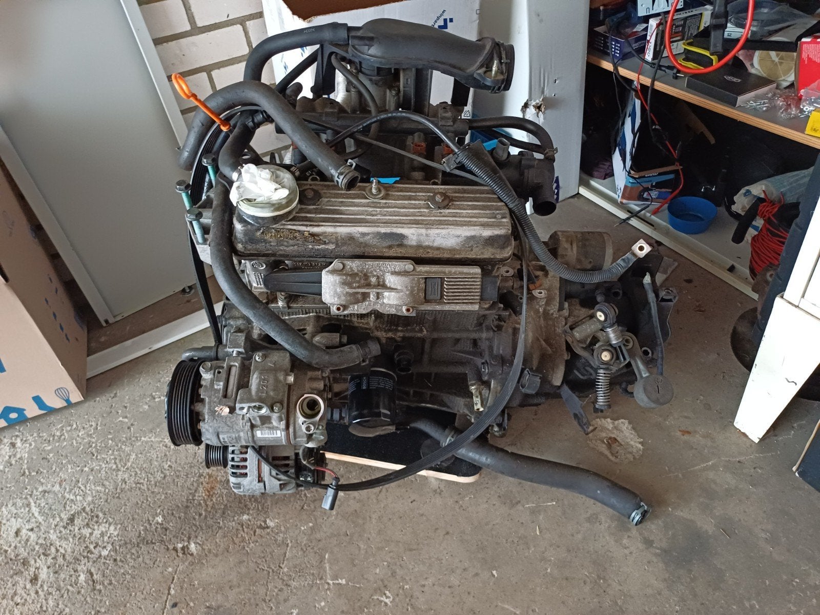 Motorblok 1.4 mpi, Ophalen
