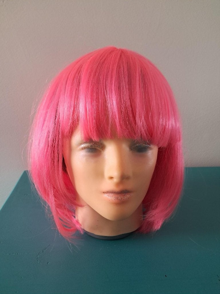 pruik roze, Ophalen of Verzenden, Nieuw, Carnaval, Accessoires