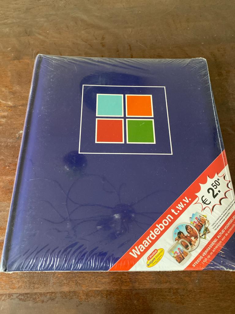 Nieuw Henzo Jumbo Fotoalbum - Blauw met Waardebon, Ophalen, Nieuw, Fotoalbum