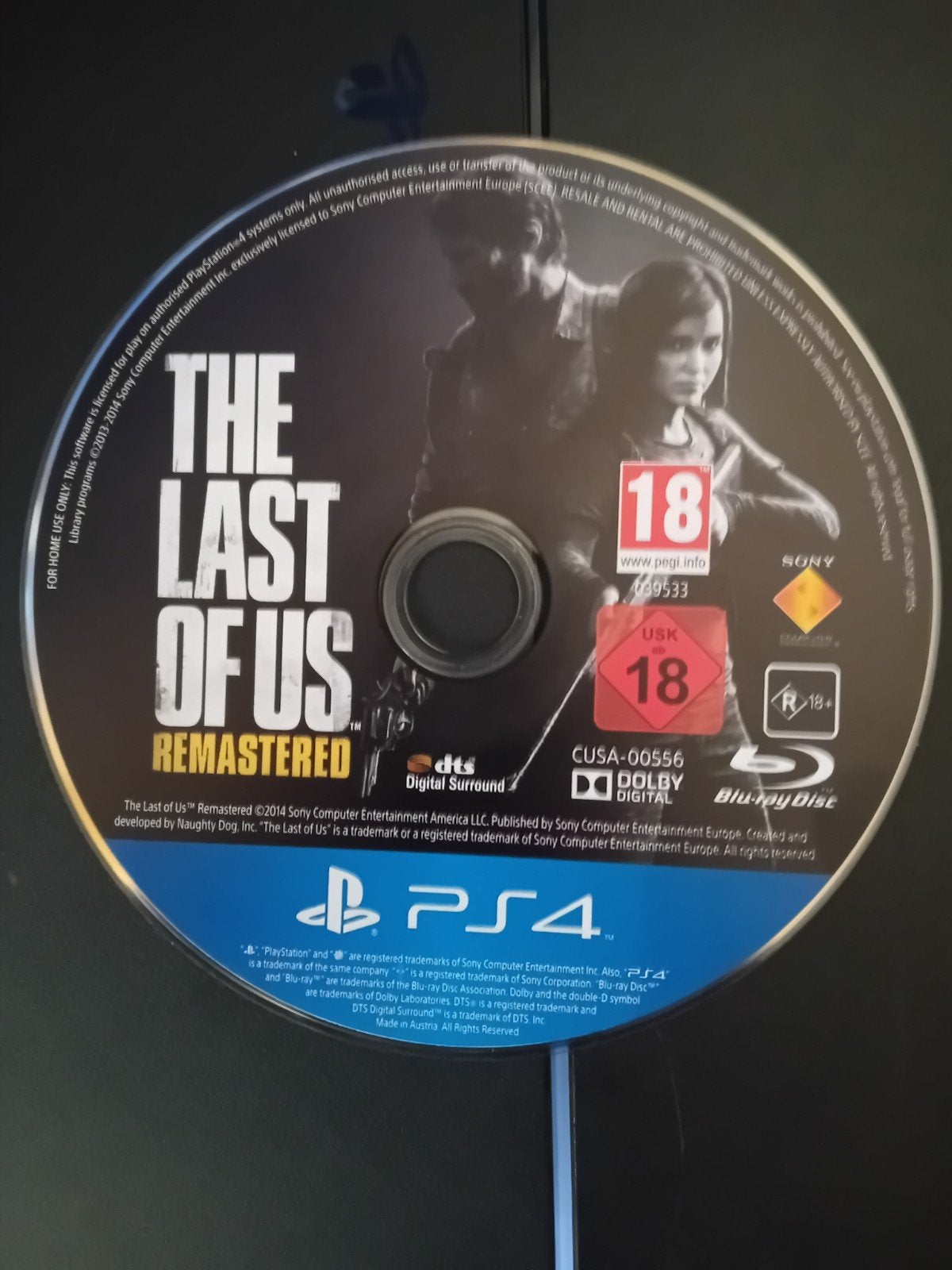 The Last of Us Remastered - PlayStation 4, Avontuur en Actie, Online, Vanaf 18 jaar, 1 speler