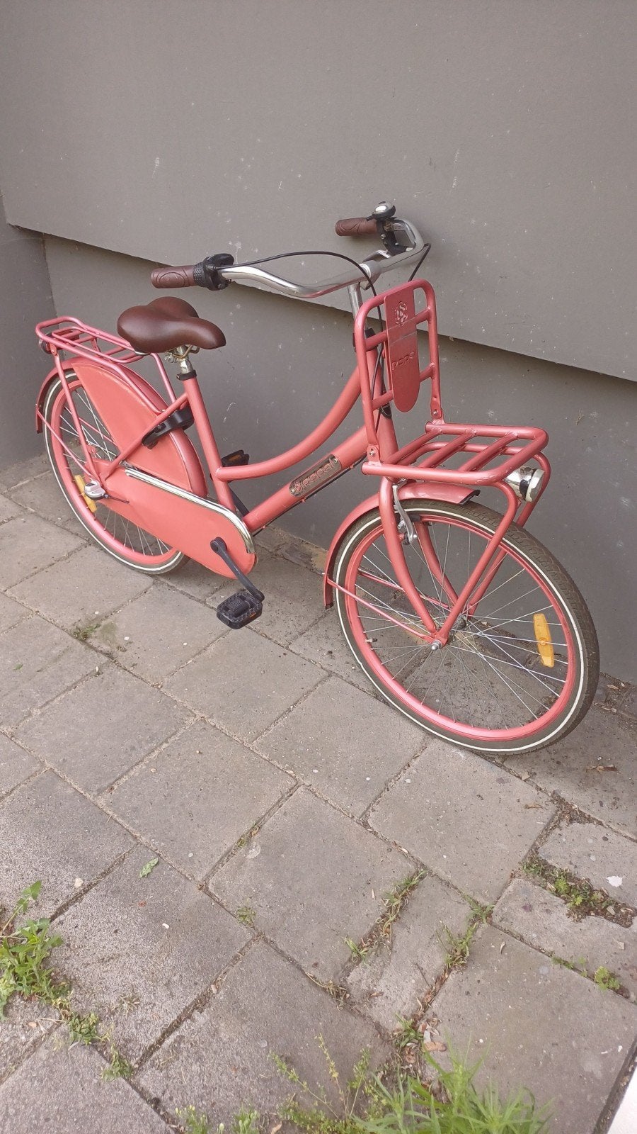 Popal meisjesfiets 24 inch Flamingo roze met 3 versnellingen, Fietsen en Brommers, Fietsen | Meisjes, Ophalen, Terugtraprem, Versnellingen