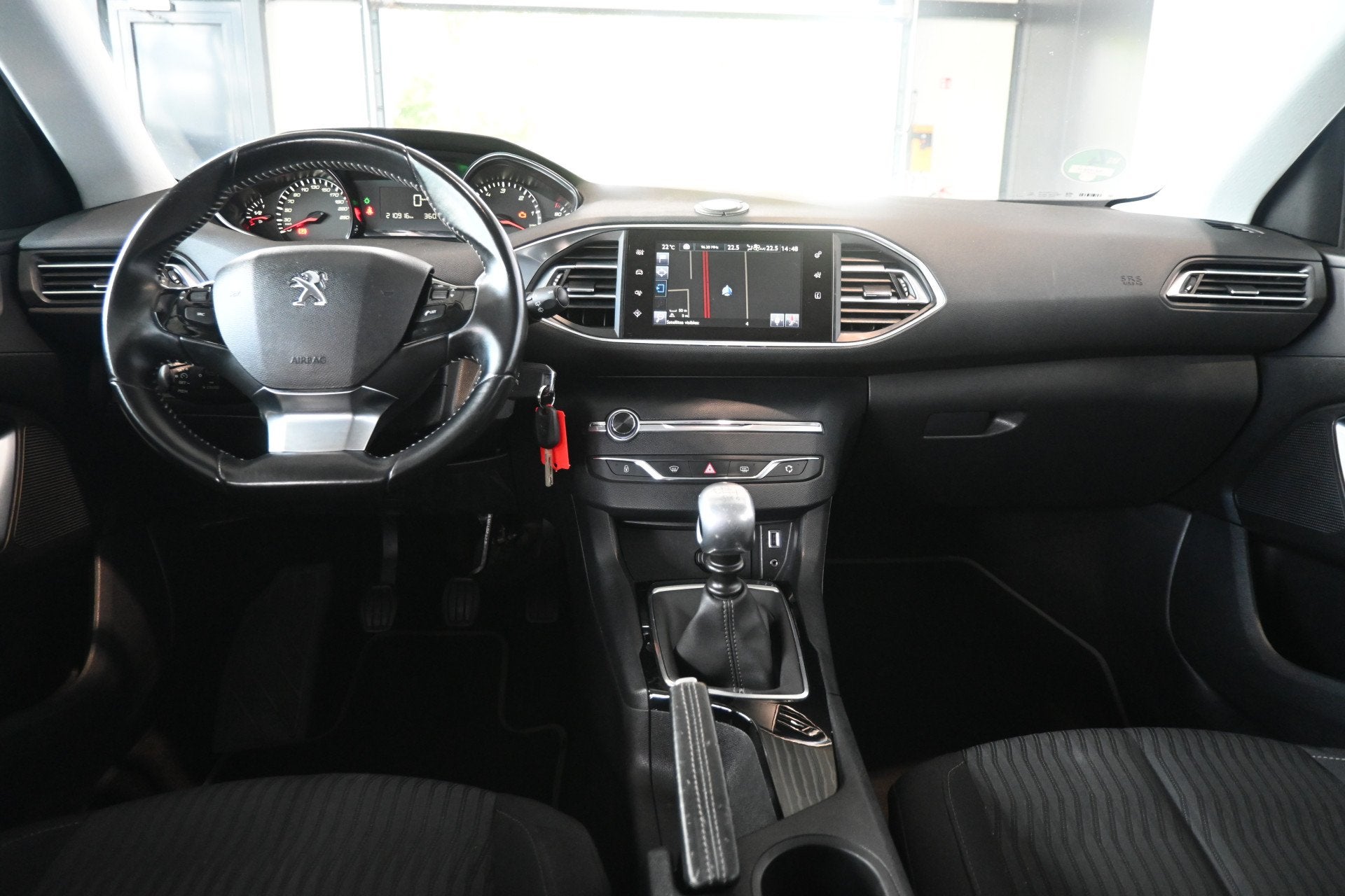 Peugeot 308 SW 1.6 BlueHDI Blue Lease Pack Nap Clima Cruise, Auto's, Stof, Gebruikt, 4 cilinders, Met garantie (alle)