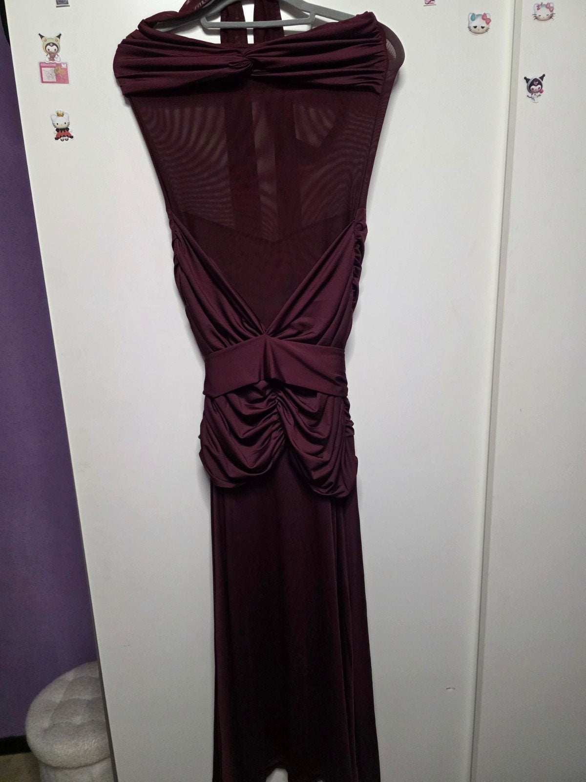 prachtige bordeaux rode jurk, Maat 38/40 (M), Galajurk, Nieuw, Ophalen of Verzenden
