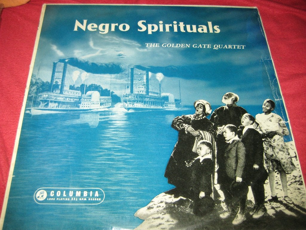 LP, The Golden Gate Quartet: Negro Spirituals, Ophalen of Verzenden, Zo goed als nieuw, LP
