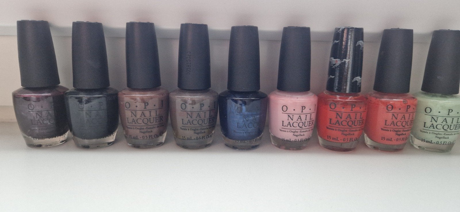 OPI Nagellak - 9 kleuren, weinig gebruikt, Ophalen of Verzenden