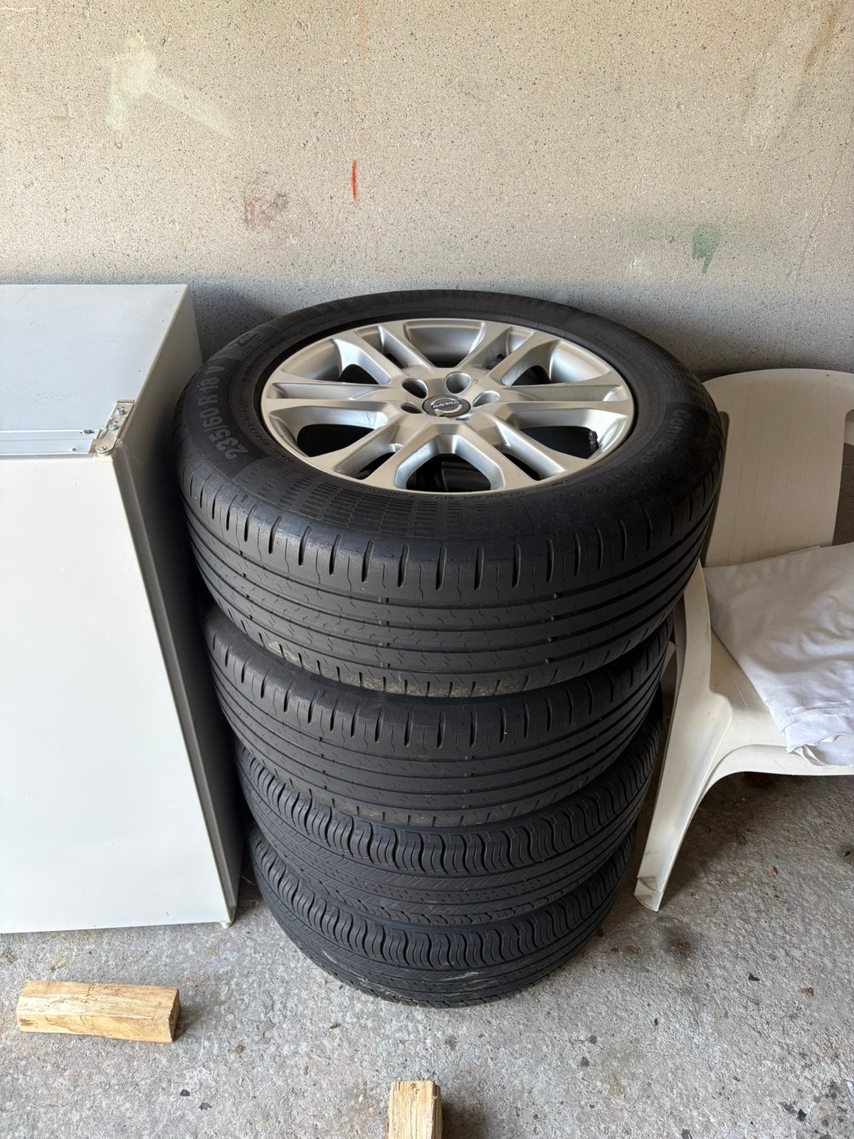 Velgen Volvo xc60 (2014), Auto-onderdelen, Ophalen, 18 inch, Gebruikt, Velg(en)