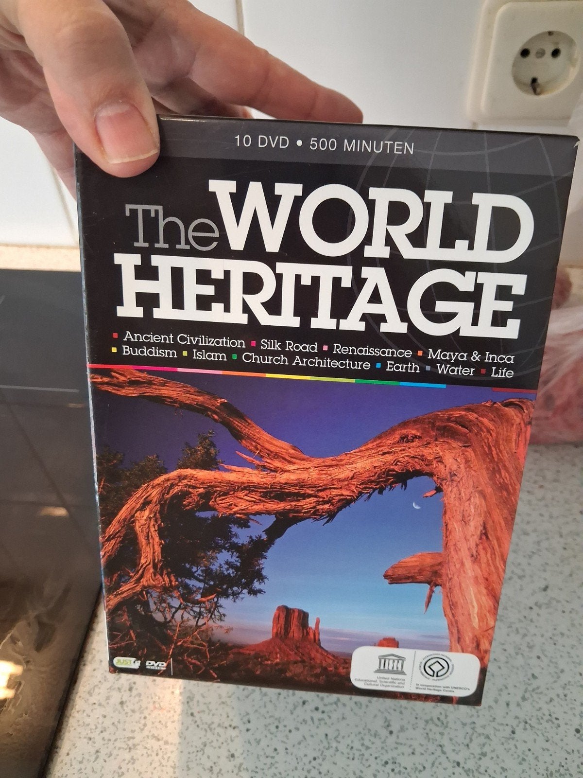 The World Heritage DVD Boxset - 10 DVD's - Documentaire, Alle leeftijden, Nederlands, Overige genres, Ophalen of Verzenden
