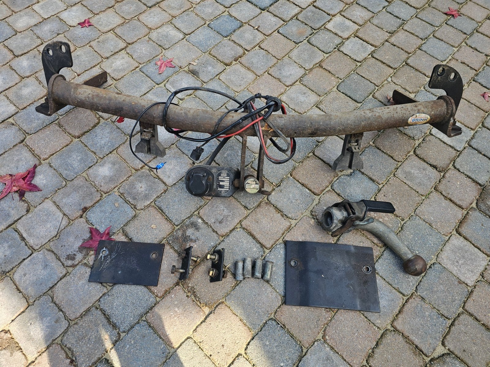 opel corsa c afneembare trekhaak, Ophalen