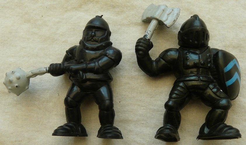 Action Figures Lot, Black Knights, Redbox, 1990s.(Nr.1), Ophalen of Verzenden, Gebruikt