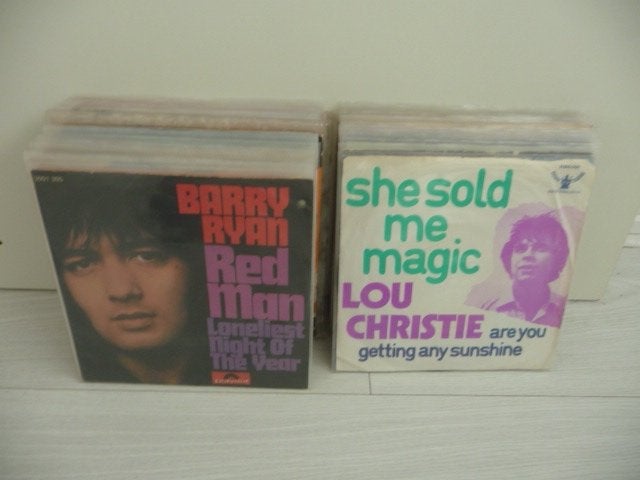 60 singles - diverse Engels uit 70- en 80-er jaren, Gebruikt, 7 inch, Single, Ophalen of Verzenden