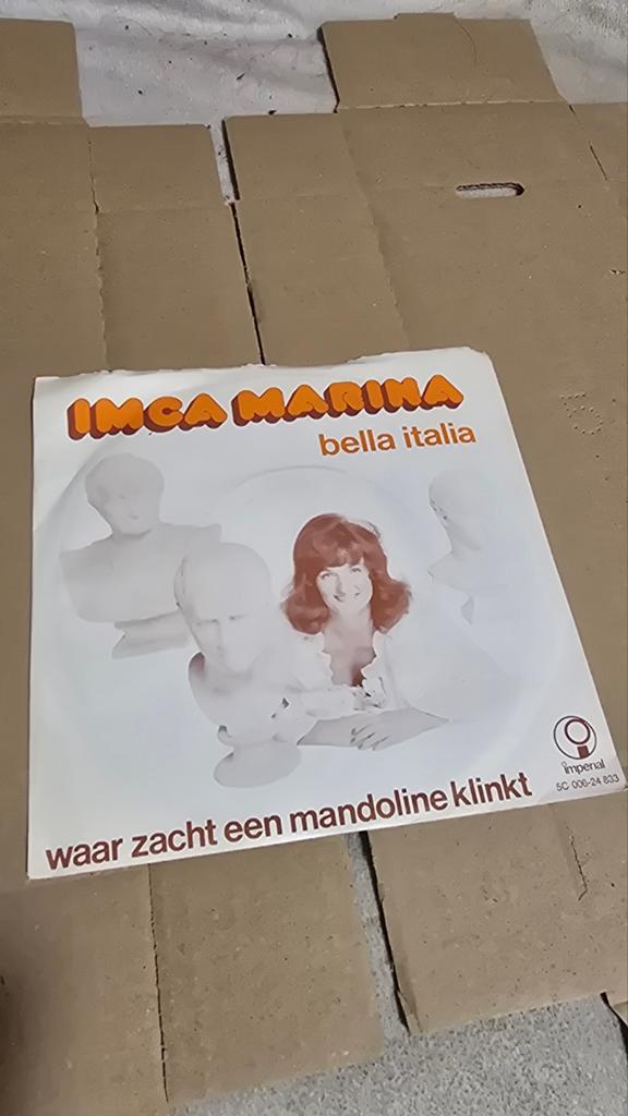 Imca Marina - Bella Italia / Waar Zacht Een Mandoline Klinkt, Cd's en Dvd's, Vinyl | Nederlandstalig, Ophalen of Verzenden, 1970 - 1979