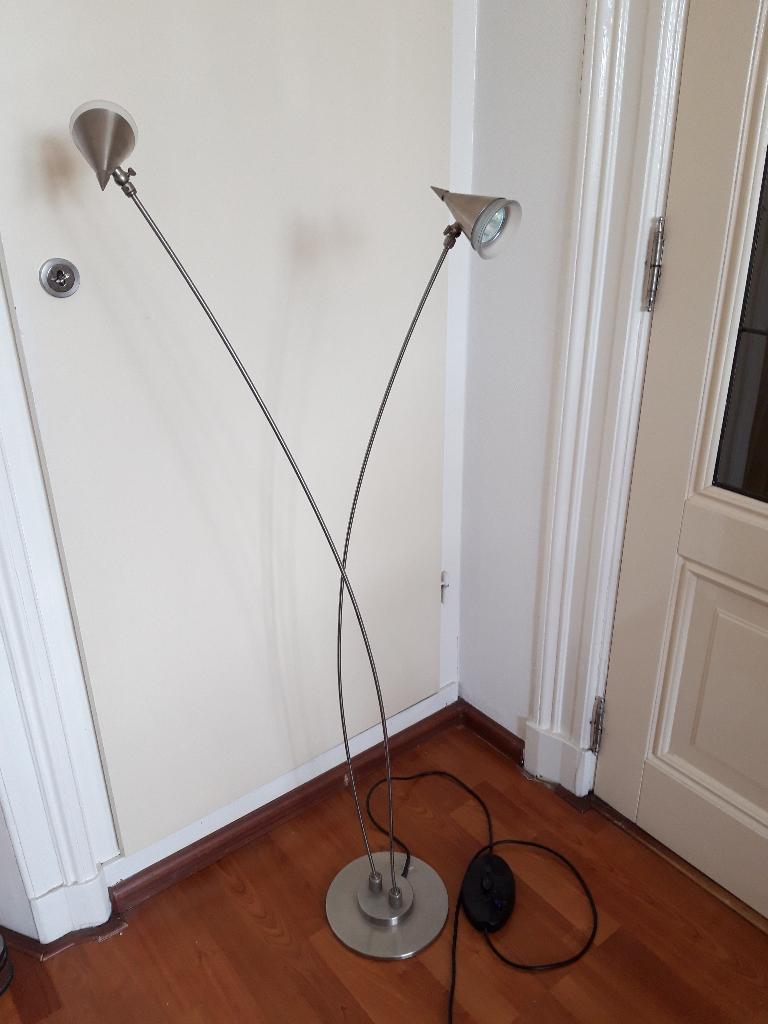vloerlamp en tafellamp van Harco Loor, Ophalen, Gebruikt, 100 tot 150 cm, Metaal