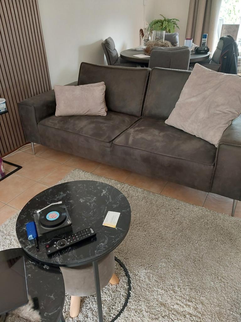 Prachtig  bankstel  losse kussens achter, Huis en Inrichting, Banken | Bankstellen, Ophalen of Verzenden
