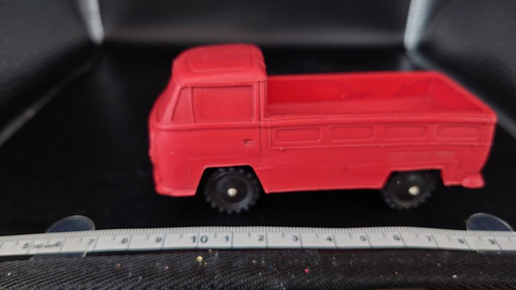 Vinyl Line Volkswagen T1 Pick-up Bus - Rood, Ophalen of Verzenden, Gebruikt, Bus of Vrachtwagen, Overige merken