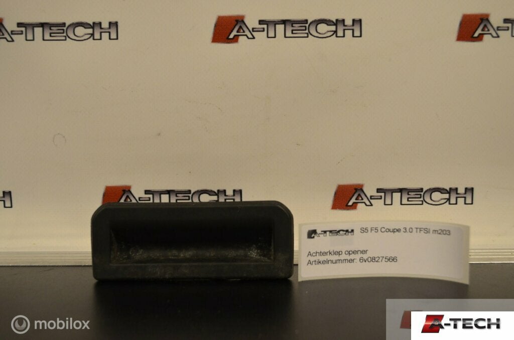 Achterklep handgreep Audi A5 Coupé B9 16-'19) 6v0827566 m203, Audi, Gebruikt, Audi, Ophalen of Verzenden