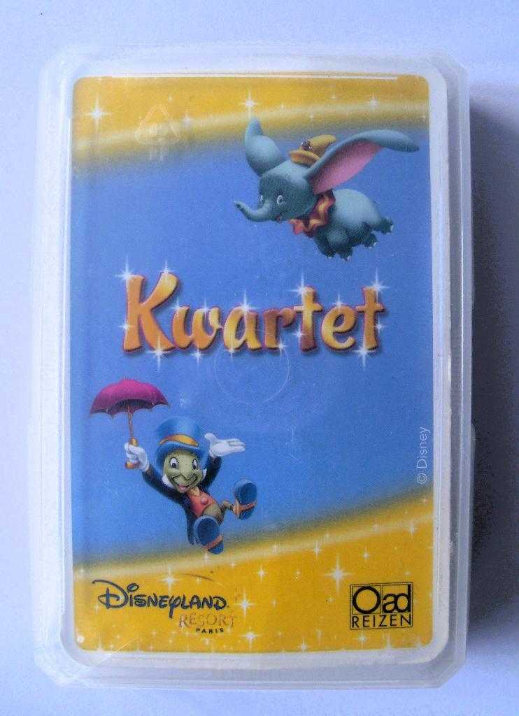 Kwartet Disneyland Parijs Oad Reizen Disney, Verzamelen, Ophalen of Verzenden, Overige figuren, Zo goed als nieuw, Overige typen