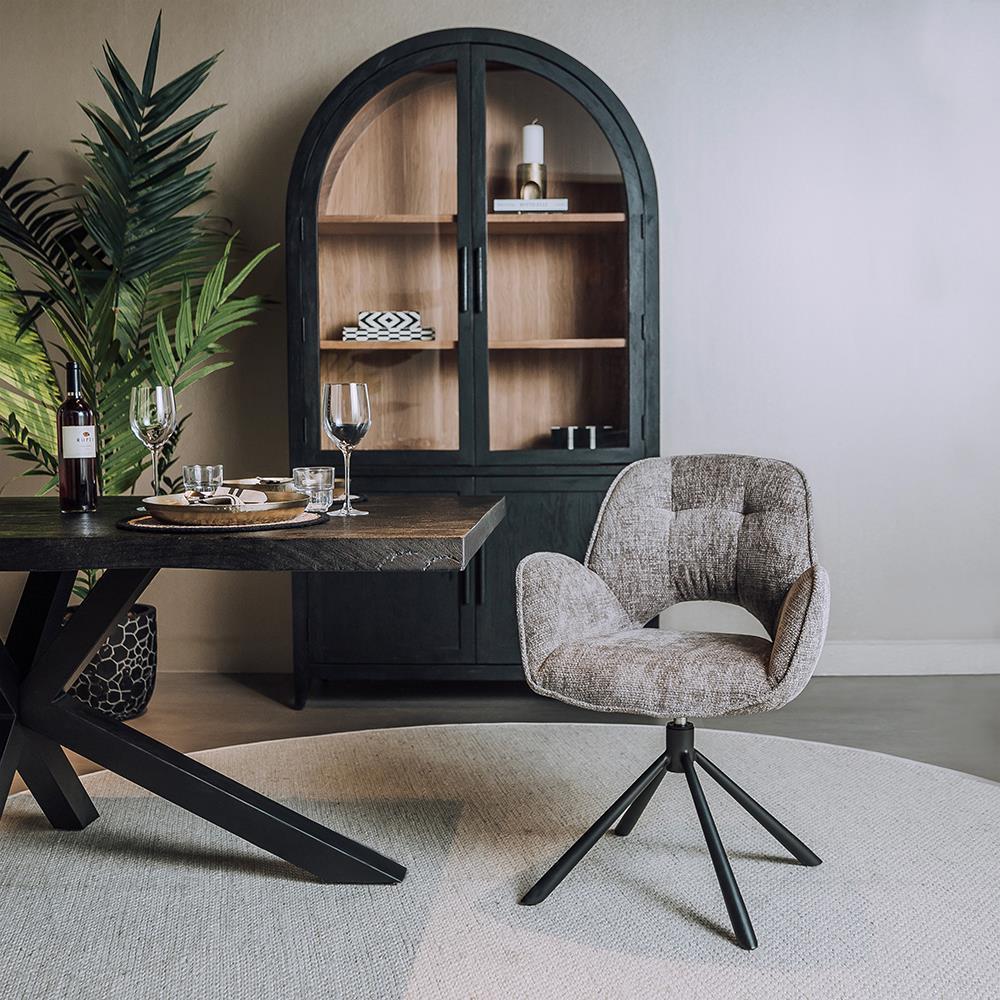 *ACTIE* Mooie Draaibare Eetkamerstoel Isola Div Kleuren (4), Draaibare eetkamerstoel stoel stoelen gratis bezorging, Overige kleuren