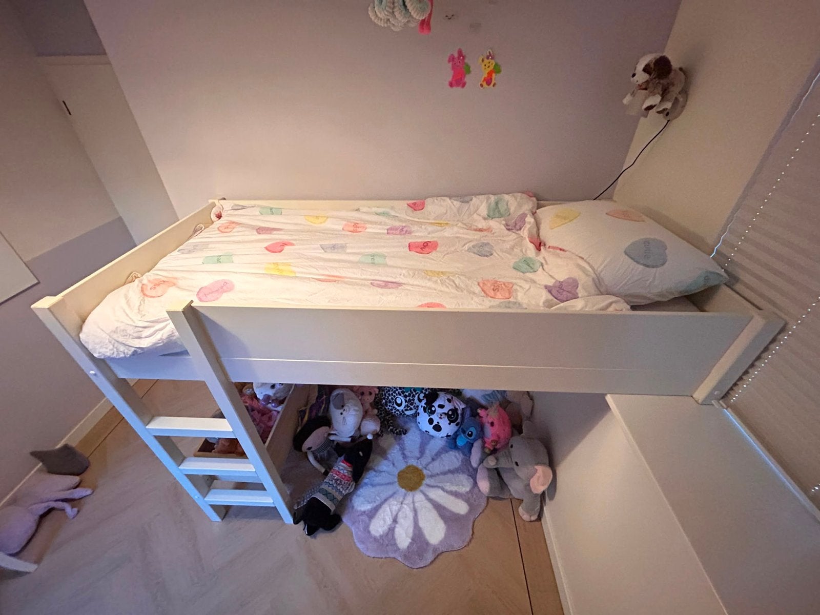 KOOPJE, zie tekst - NOUS Kids Charlie 90x200 cm met matras, Ophalen, Gebruikt, Eenpersoons, 160 tot 180 cm