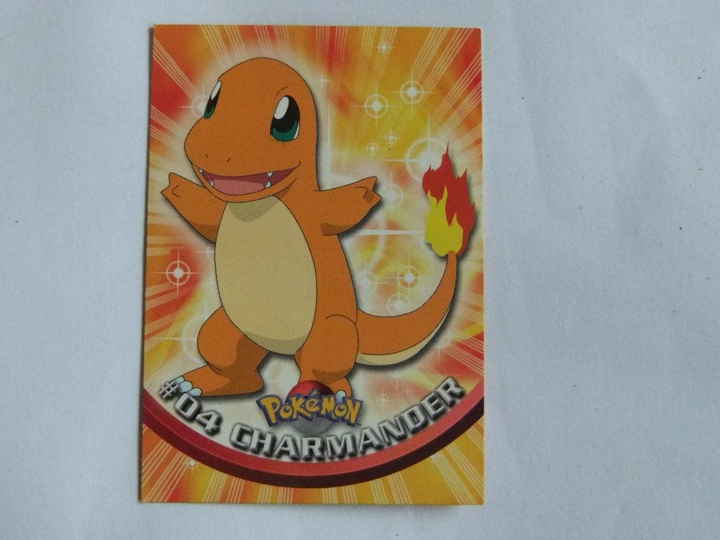 Pokemon Charmander #04 Topps TV Animation Edition, Verzenden, Zo goed als nieuw, Losse kaart