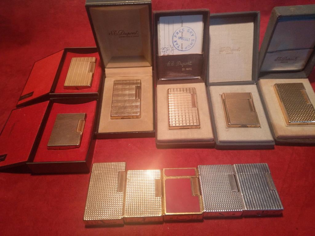 Aanstekers Dupont, Verzamelen, Rookartikelen, Aanstekers en Luciferdoosjes, Ophalen of Verzenden, Zo goed als nieuw, Aansteker