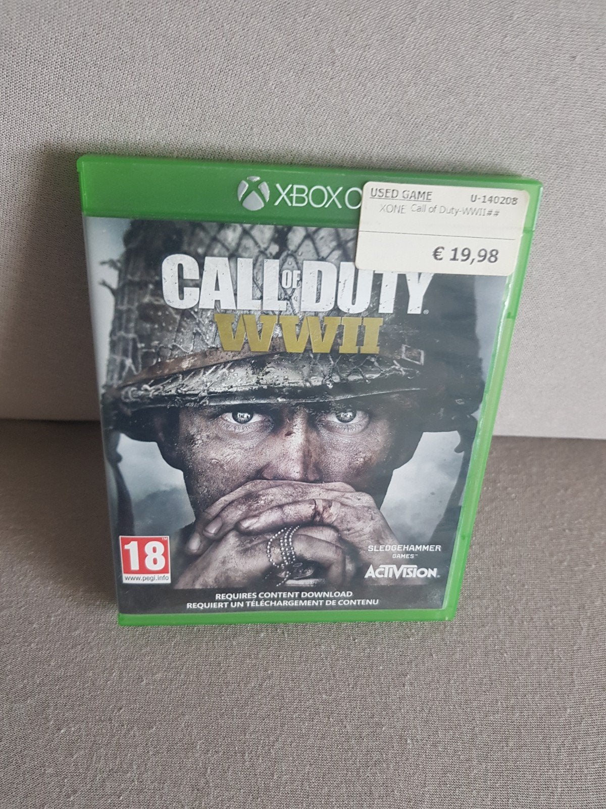Call of Duty WW2 Xbox One/Serie X, Vanaf 18 jaar, Shooter, Verzenden, Zo goed als nieuw