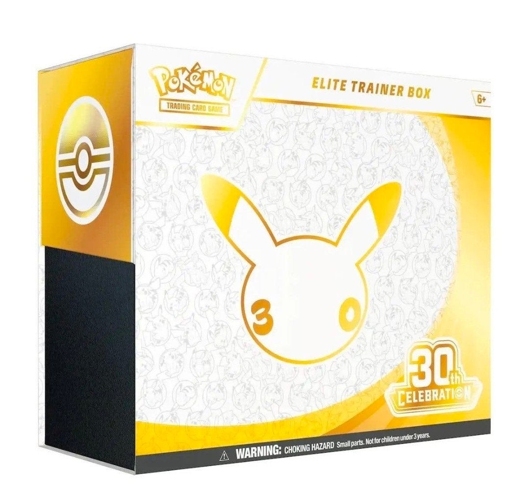 !!! OP VOORRAAD!!! 30th Elite Trainer Box CASE sealed mint, Ophalen of Verzenden, Nieuw, Boosterbox, Foil
