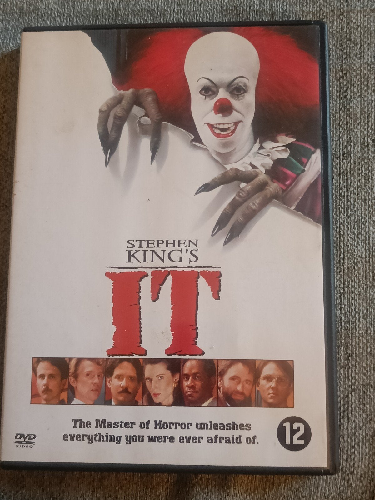 Stephen King's IT - Horrorfilm DVD, Engels, Gebruikt, Ophalen of Verzenden, Italiaans