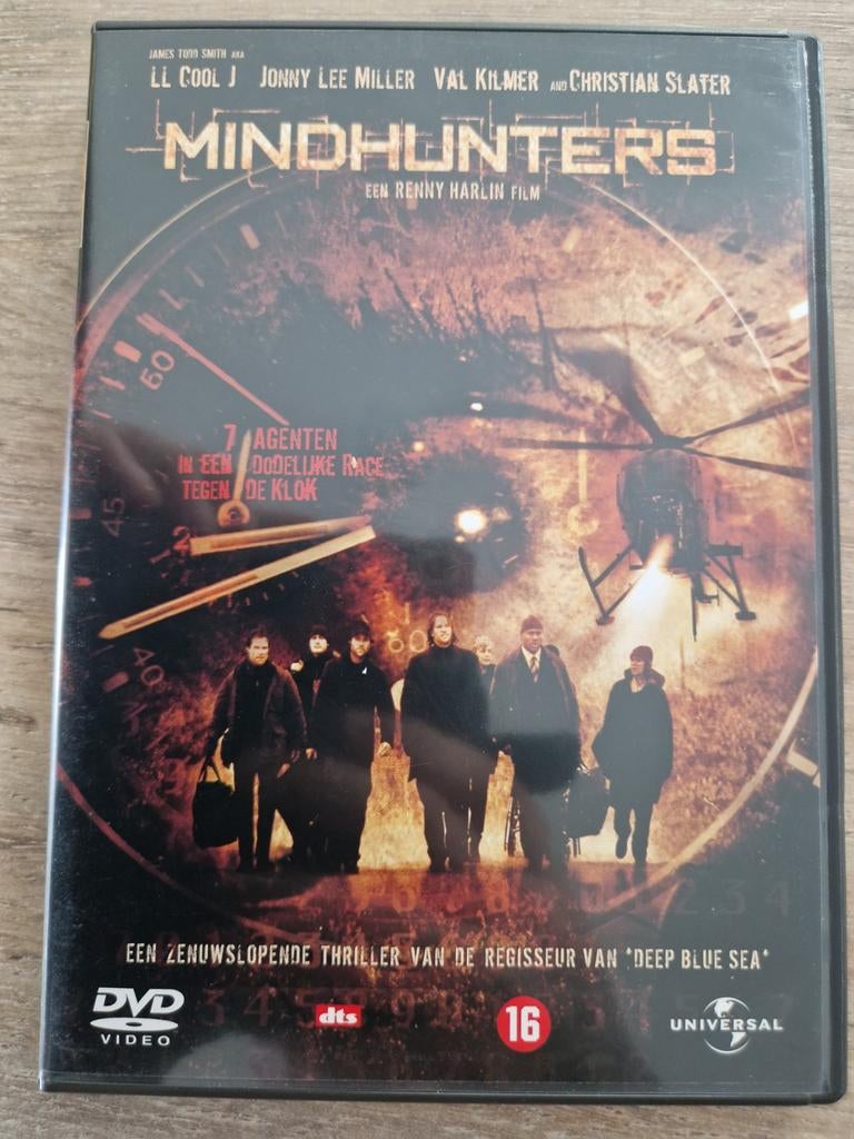 Mindhunters , val kilmer, Alle leeftijden, Ophalen of Verzenden, Zo goed als nieuw