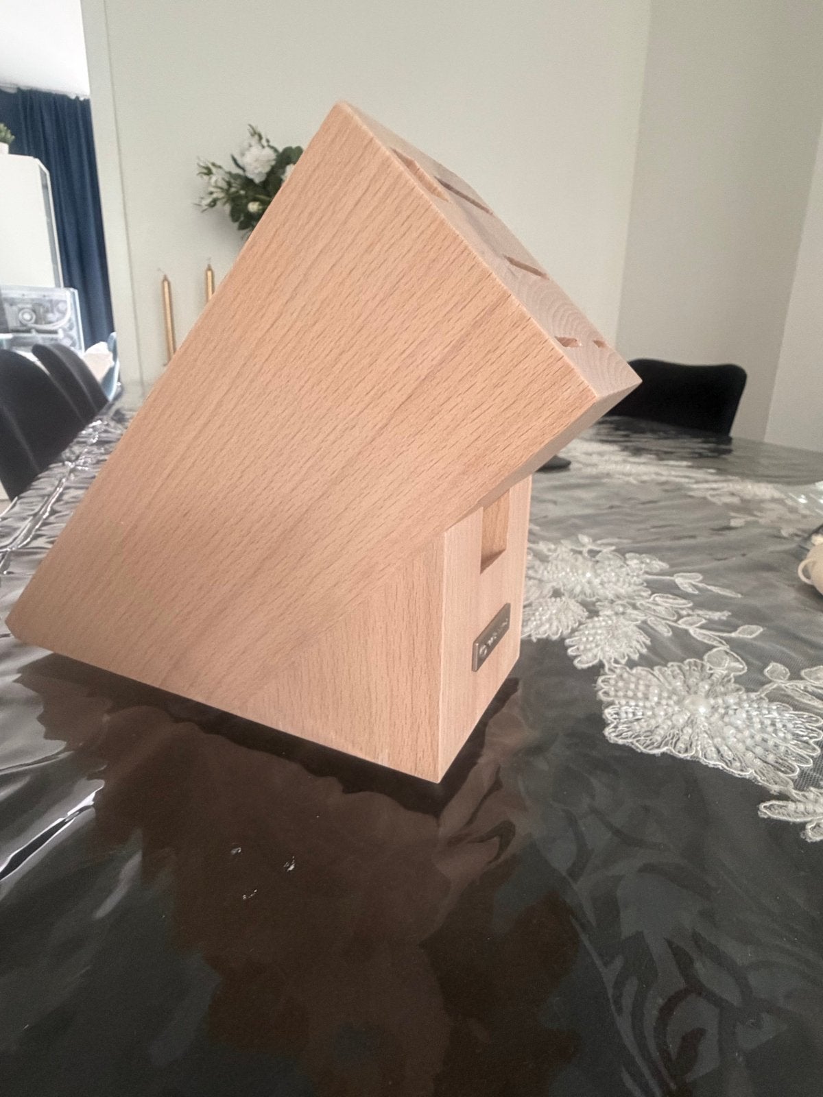 Wüsthof messenblok van beukenhout, Beige, Hout, Ophalen of Verzenden, Overige typen