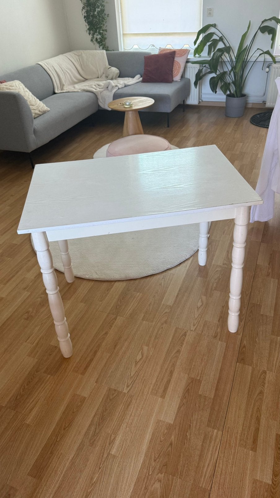 Tafel bureau buro wit 90L*60B*74H, Ophalen